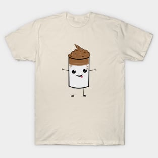 Cute Kawaii Dalgona Coffee T-Shirt